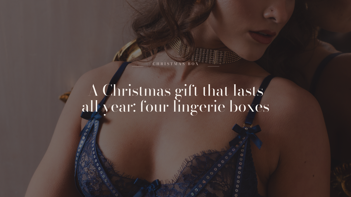 A Christmas Gift That Lasts All Year: Four Lingerie Boxes