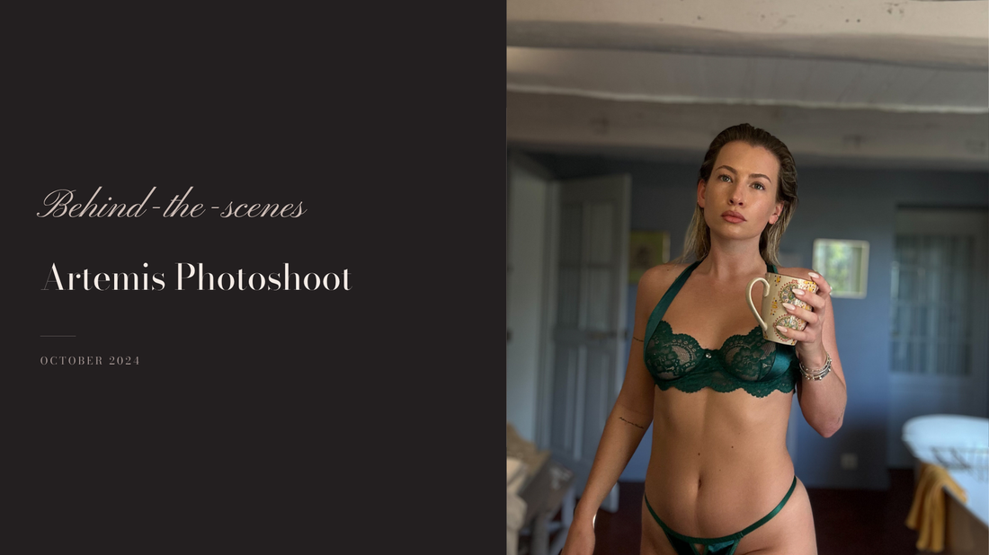 Unleash your inner Goddess with our Artemis Lingerie Set